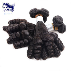 中国 加工されていない Funmi髪 Malaysian Spring 伯母さんのカールの織り方の人間の毛髪 サプライヤー