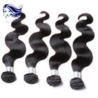 中国 マイクロよこ糸の等級 6A のバージンの毛の漆黒の人間の毛髪の巻き毛の織り方 会社