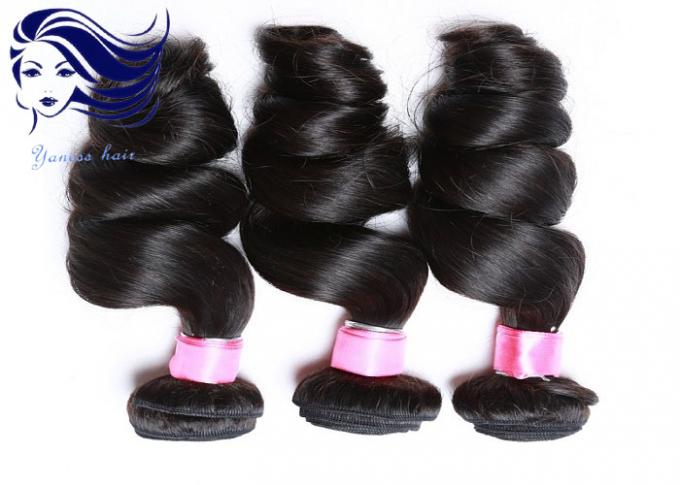 ペルーの レミ の倍のよこ糸の毛延長は短い髪のために自由にもつれます